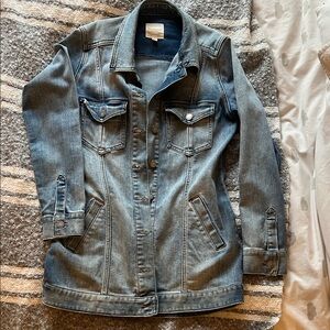 Long Blue Denim Liverpool LA Jacket